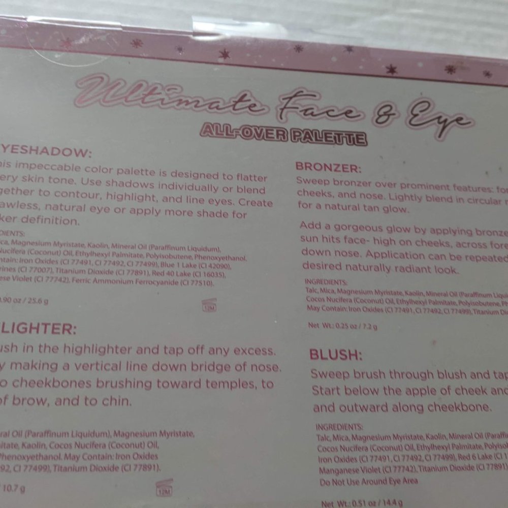 Frosted & Merry Ultimate Face & Eye All Over Palette - Picture 8 of 8